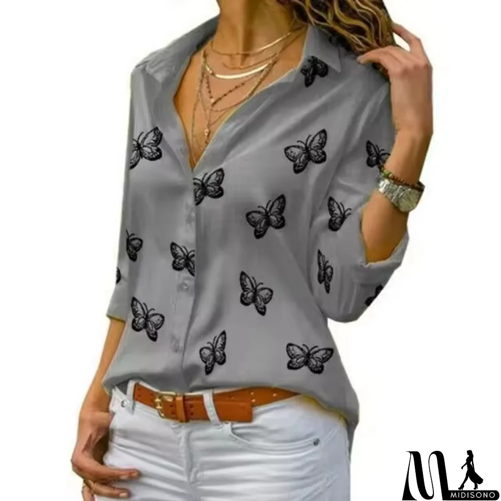 MidiSono - Effortless and Trendy winter Blouse