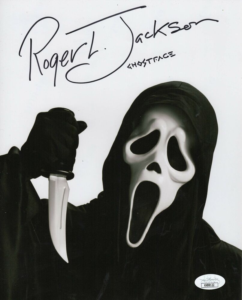 Roger Jackson Autograph 8x10 Photo Poster painting Scream Signed