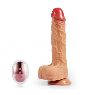 Folded Foreskin 3 IN 1 Realistic Thick Dildo