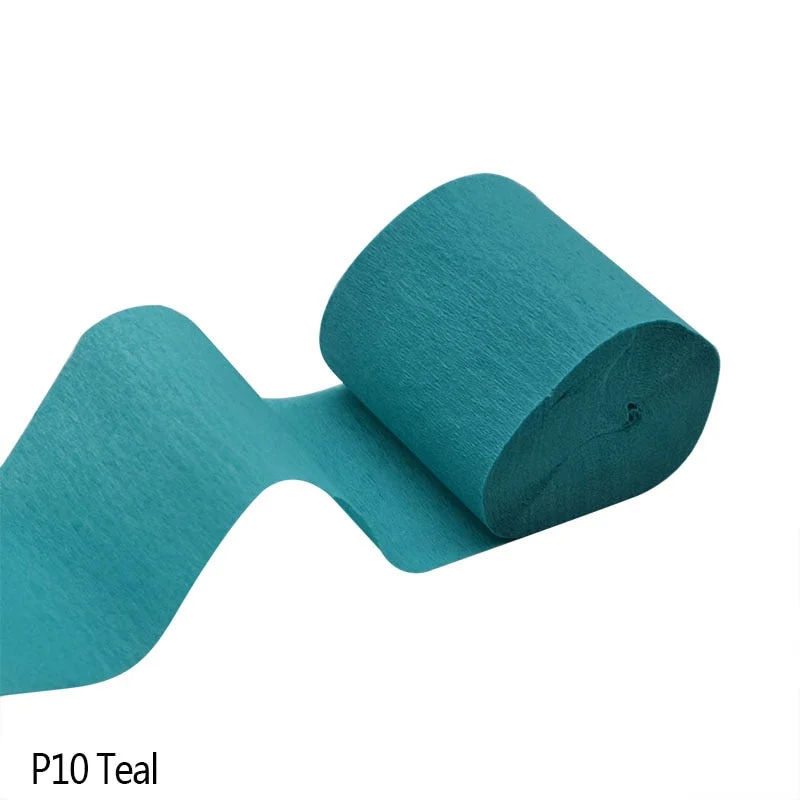 32ft 10m Crepe Paper Streamers DIY Paper Garland Photography Backdrops For Wedding Birthday Party Baby Shower Venue Decoration