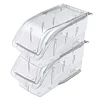 Akro-Mils 305B2 Lid for Insight Ultra-Clear Hanging and Stacking Plastic Storage Bins, Clear, (12-Pack)