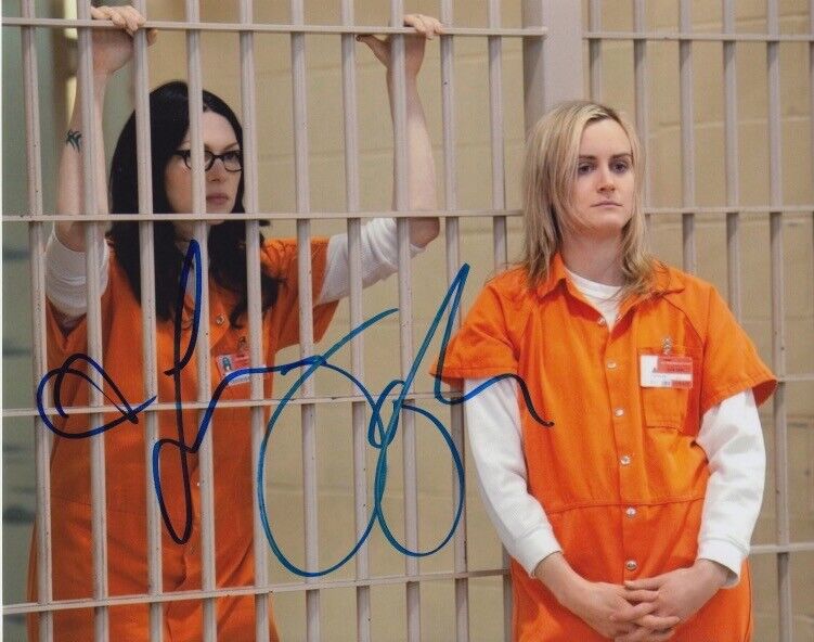 Orange Is the New Black signed 8x10 Photo Poster painting Taylor Schilling & Laura Prepon