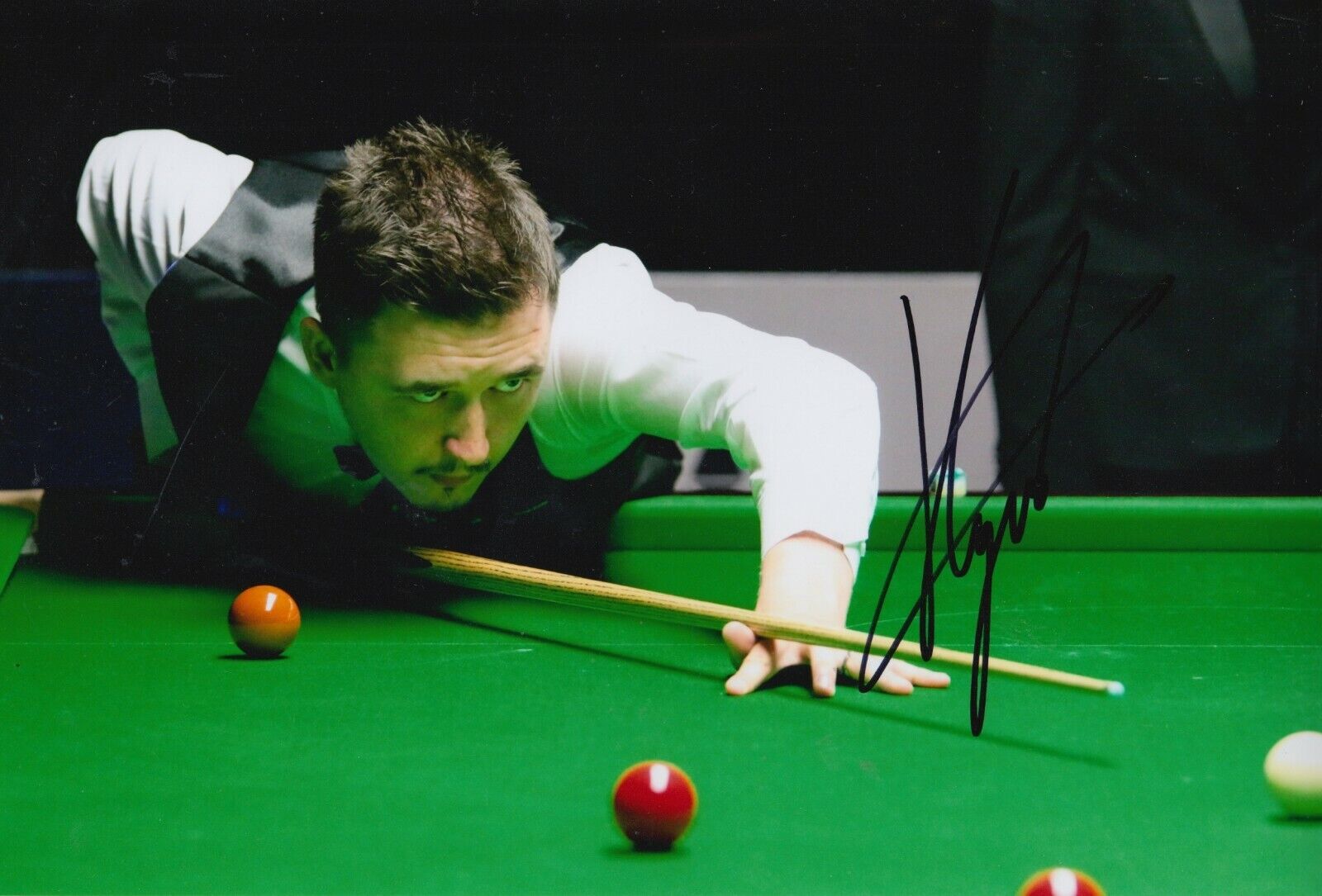 Kyren Wilson Hand Signed 12x8 Photo Poster painting - Snooker Autograph.