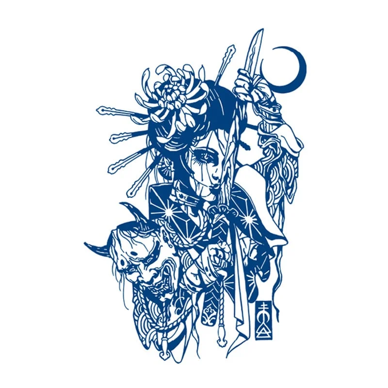 Juice Ink Tattoos Body Art Lasting Waterproof Temporary Tattoo Sticker Scorpion Snake Tatoo Arm Fake Sun Tatto Women Men