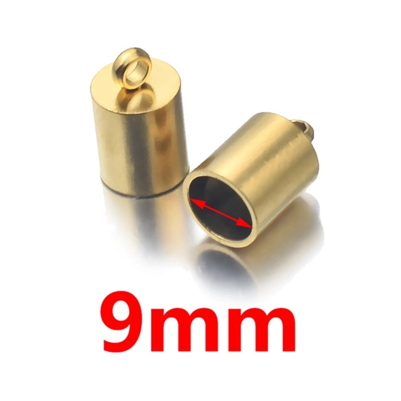 1 Piece Stainless Steel Solid Color Connection Buckle Minimalist