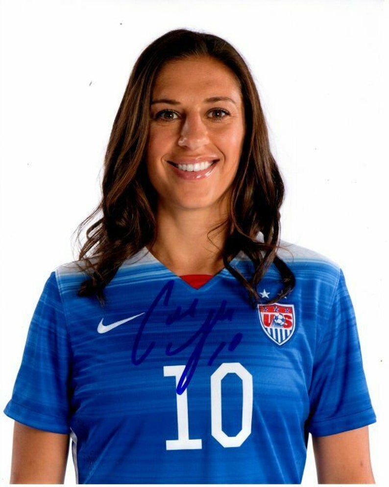 Carli lloyd signed autographed soccer 8x10 Photo Poster painting