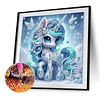 Blue Unicorn - Crystal Rhinestone Diamond Painting
