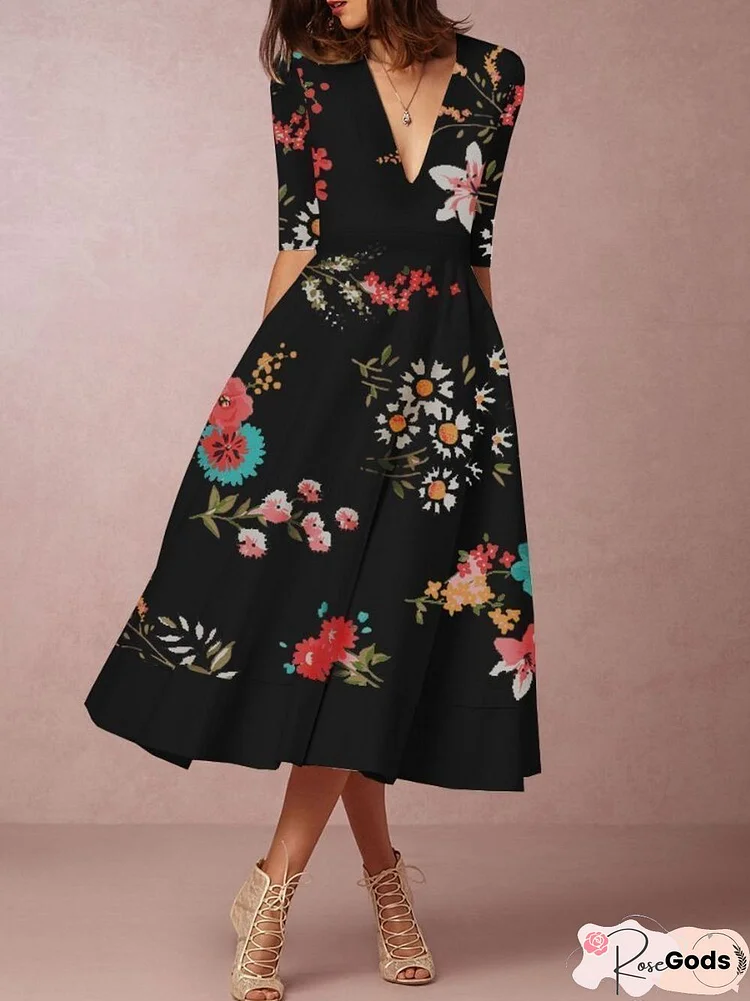 New Summer Printed Casual Sleeveless Women's Dress For Women Robe Evening Dresses Woman Dress Green Dress