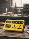 150W Lithium Battery Inverter 3 USB Ports Multifunction Smart Inverter Adapter