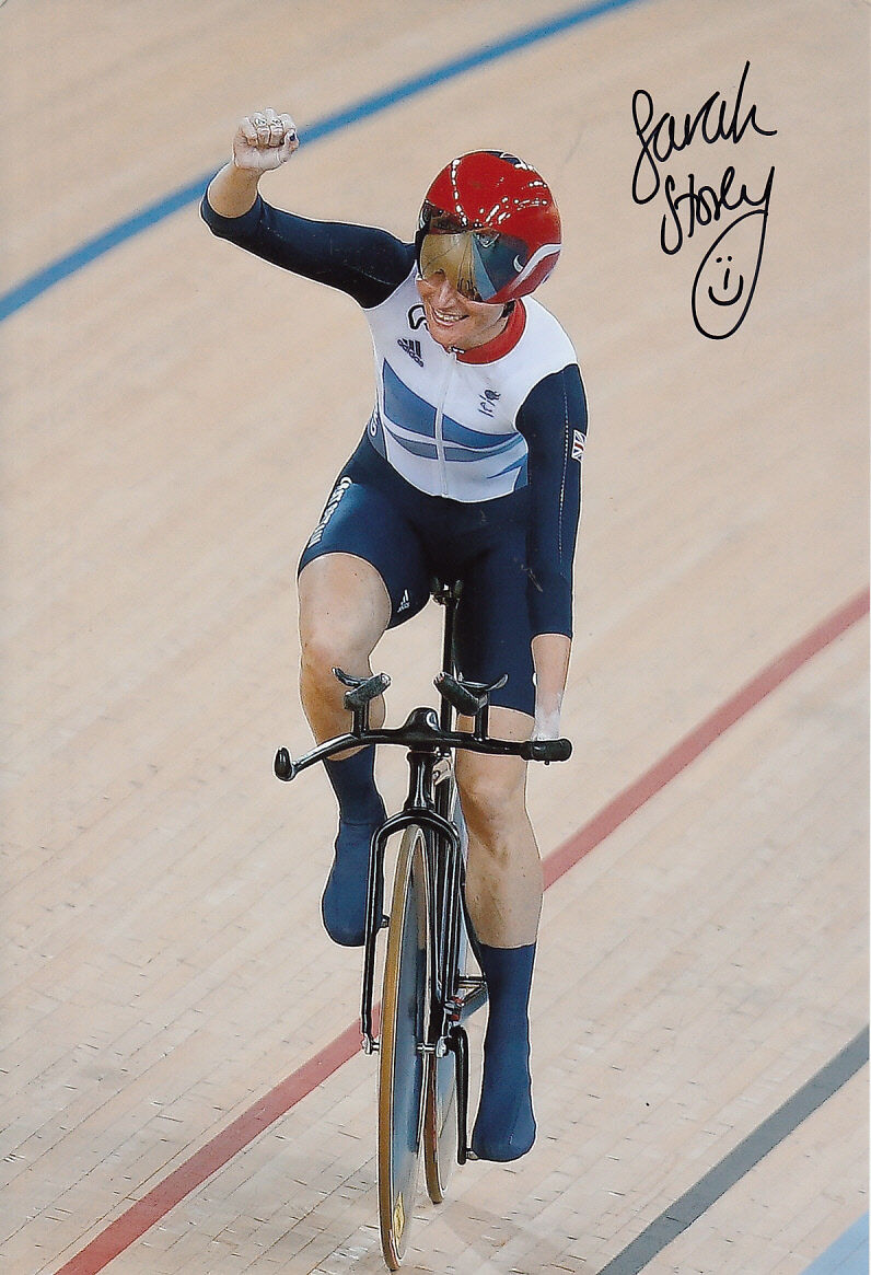 Sarah Storey Hand Signed 12x8 Photo Poster painting London Paralympics 2012 Gold Medalist 1.