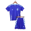 Argentina Away Kids Soccer Jerseys Kit 2024