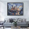 Hogwarts Castle Full Stamped Cross Stitch Kit 14CT 2-Strand Egyptian Cotton 100x80cm tapestrymarket