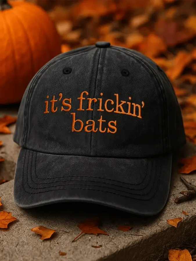 &ldquo;It&rsquo;s Frickin&rsquo; Bats&rdquo; Print Hat 