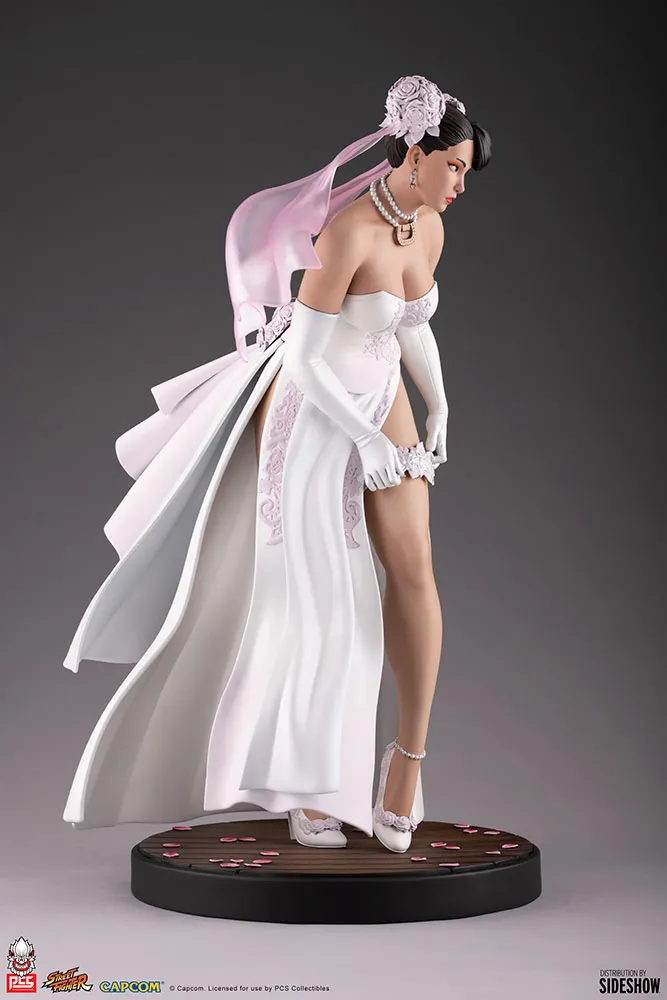 In-Stock Sideshow x PCS 1/4 Statue Street Fighter Chun-Li Wedding