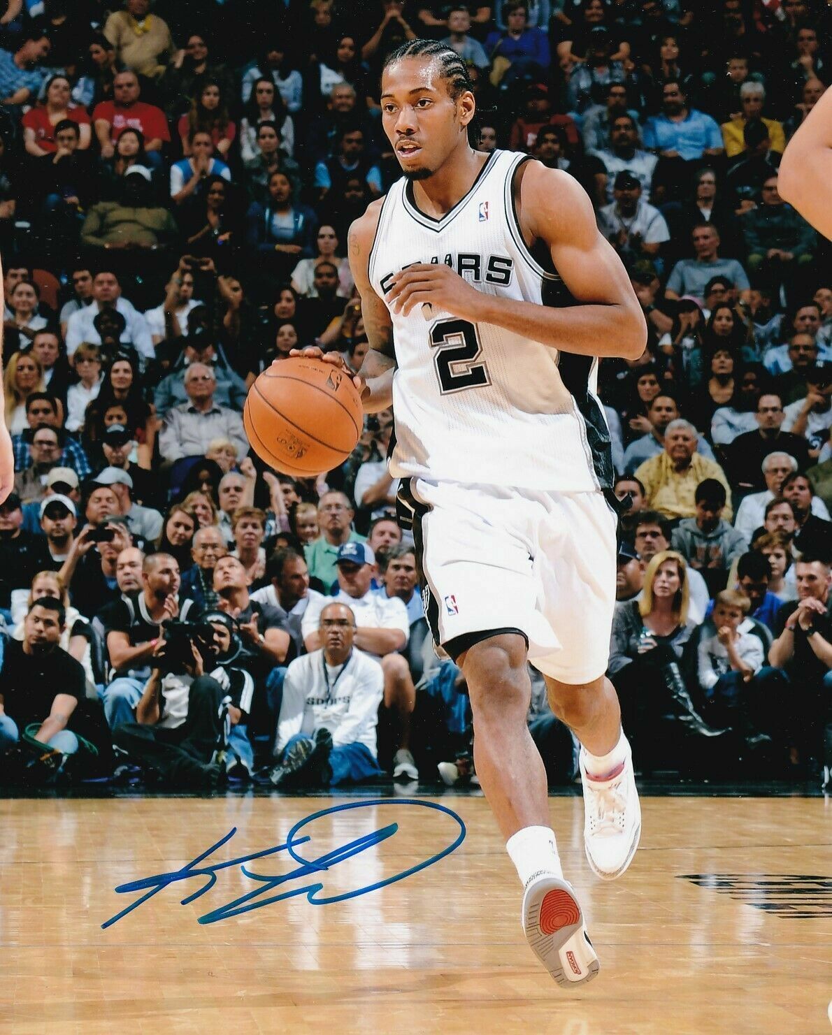 Kawhi Leonard Autographed Signed 8x10 Photo Poster painting ( Spurs ) REPRINT