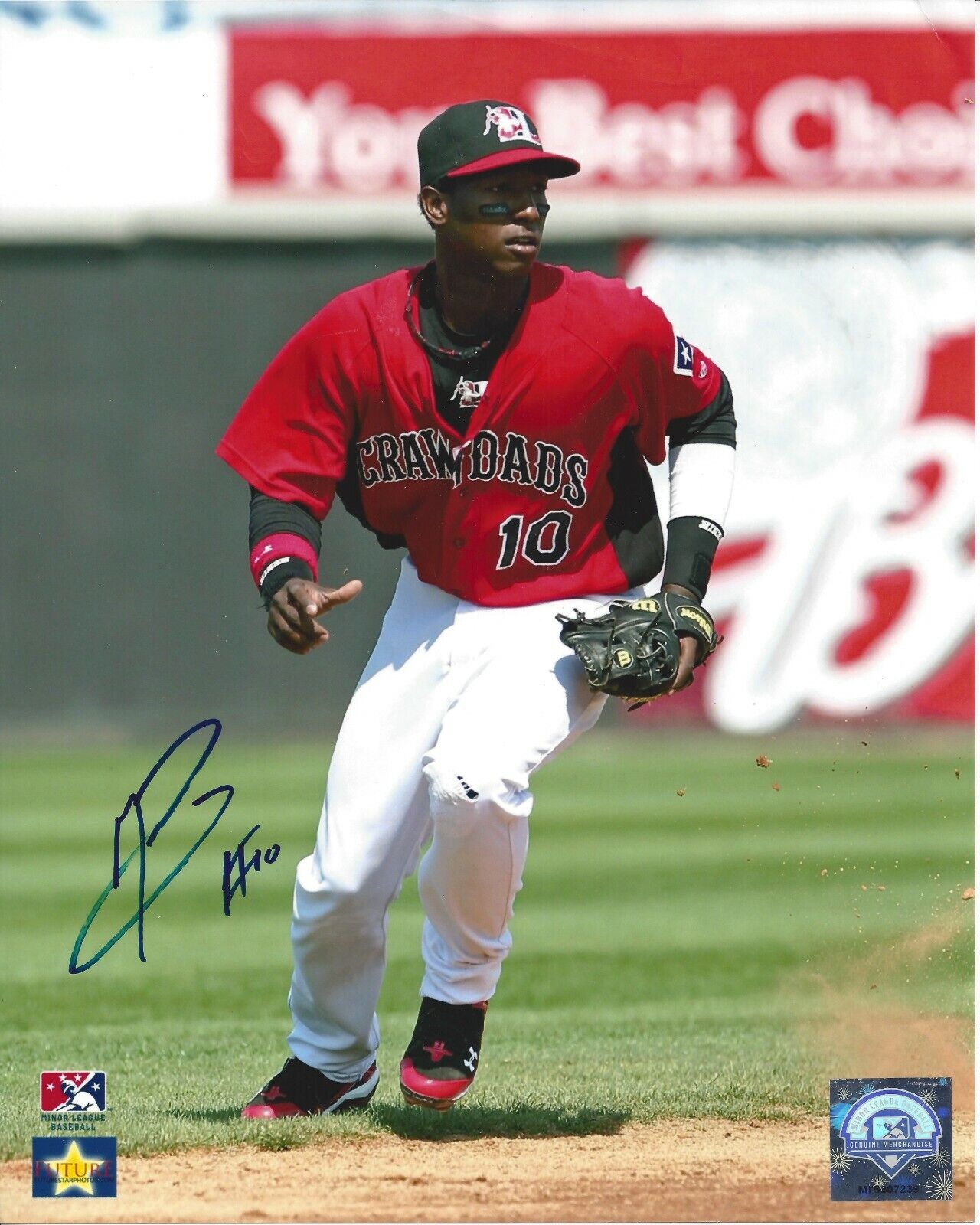 Jurickson Profar Autographed 8x10 Oakland AthleticsA483