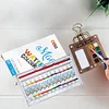 Travel Paint Palette Mini Portable Pocket Artist Watercolor Travel Set (A)