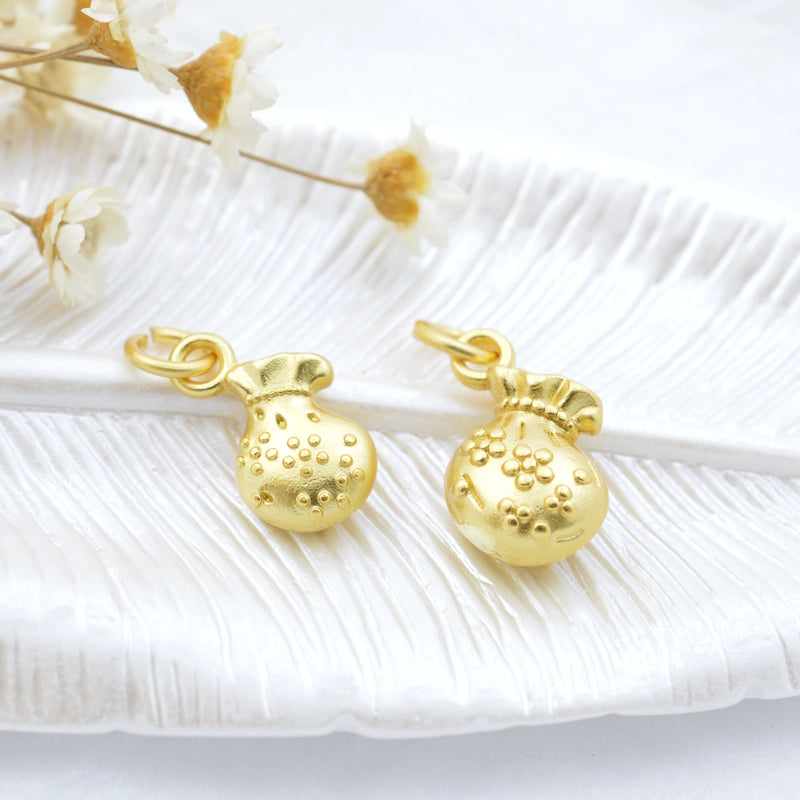 100 PCS/Package Alloy Solid Color Pendant