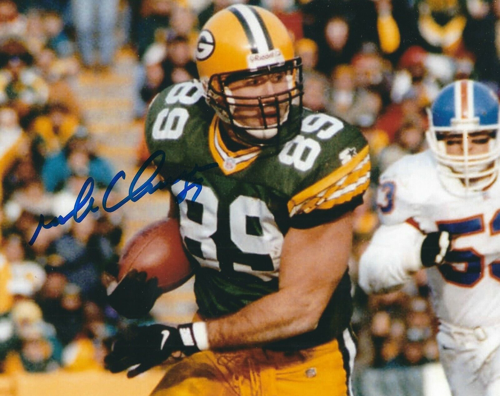 Autographed MARK CHMURA 8x10 Green Bay Packers Photo Poster painting - COA