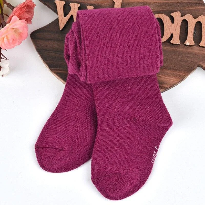 YWHUANSEN 0 to 24M Spring Autumn Girls Tights Solid Color Collant For Infants Multi Color Tights for Boys Newborn Baby Pantyhose