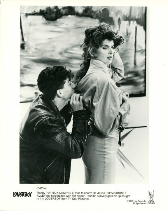 Patrick Dempsey Kirstie Alley Loverboy Original Press 8X10 Photo Poster painting