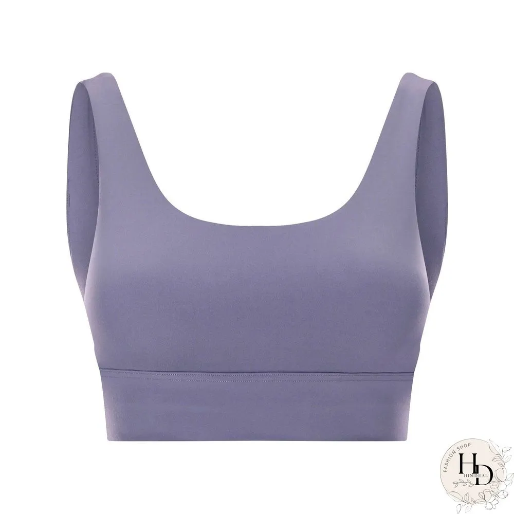 stretchy workout gym yoga bras women naked feel buttery soft athletic fitness training