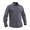 💥 70% OFF &ndash; Ends Tonight! Men's Quick-drying Long-sleeved Shirt, Lightweight, Breathable, Stretchy, Casual Workwear, Multiple Pockets - Casual Outdoor Sports Shirt for Hiking and Fishing