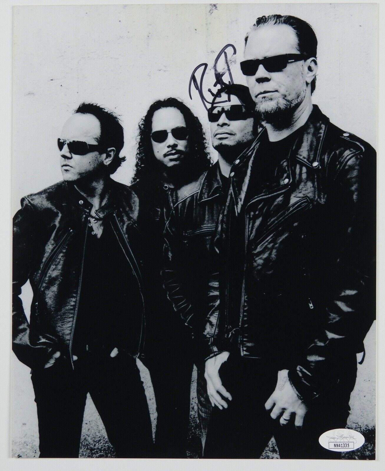 Metallica Robert Trujilo JSA Autograph Signed 8 x 10 Photo Poster painting