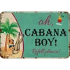 Cabana Boy - Metal Tin Signs(8*12Inch/12*16Inch) - Bar