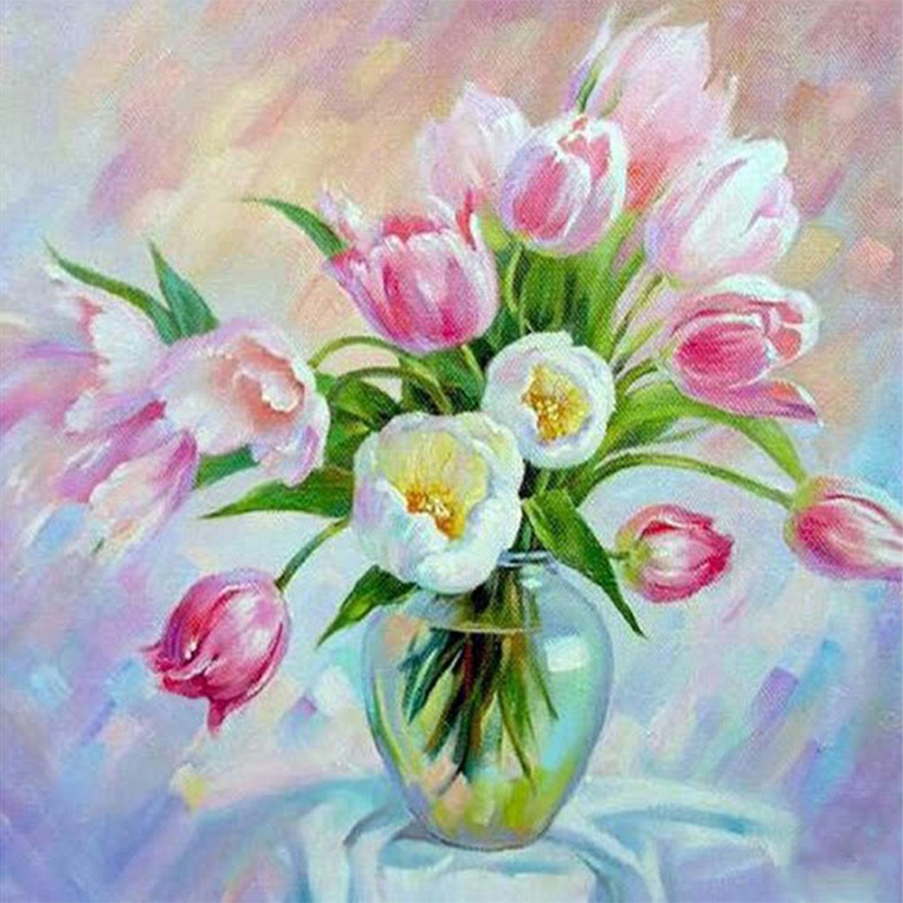 

Tulip - Square Drill Diamond Painting - 30*30CM, 501 Original