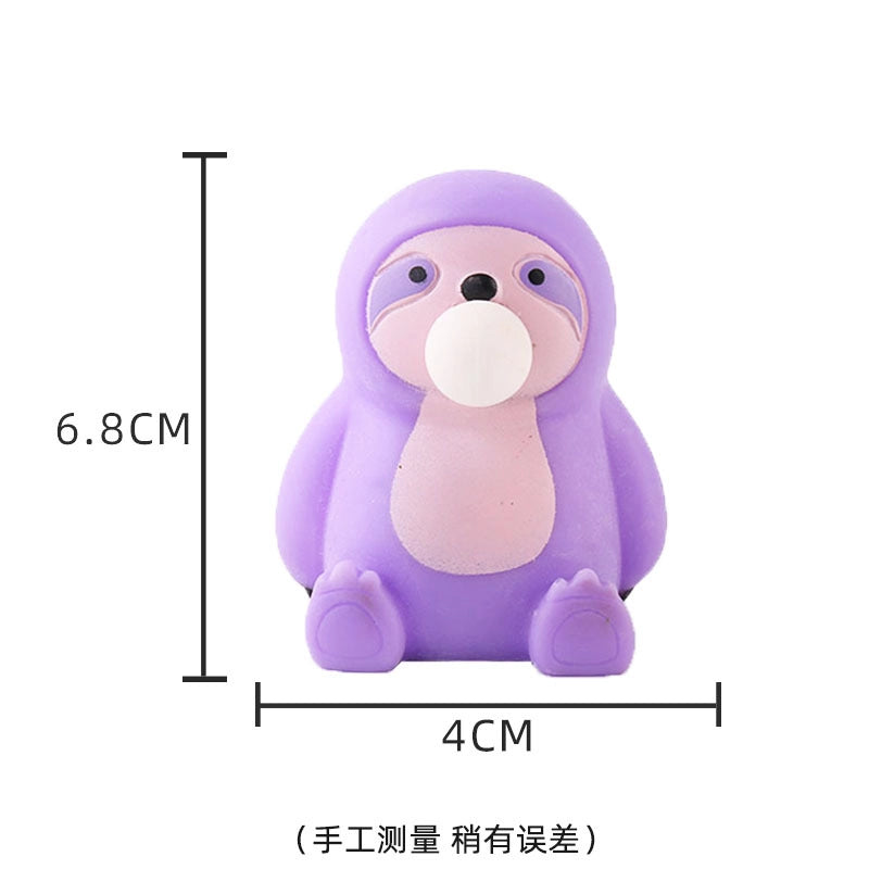 Squishy Toy Christmas Animal Santa Claus Snowman PVC TPR Toys