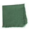 45x45cm Plain Colors Linen Cotton Tassel Napkin for Event Catering