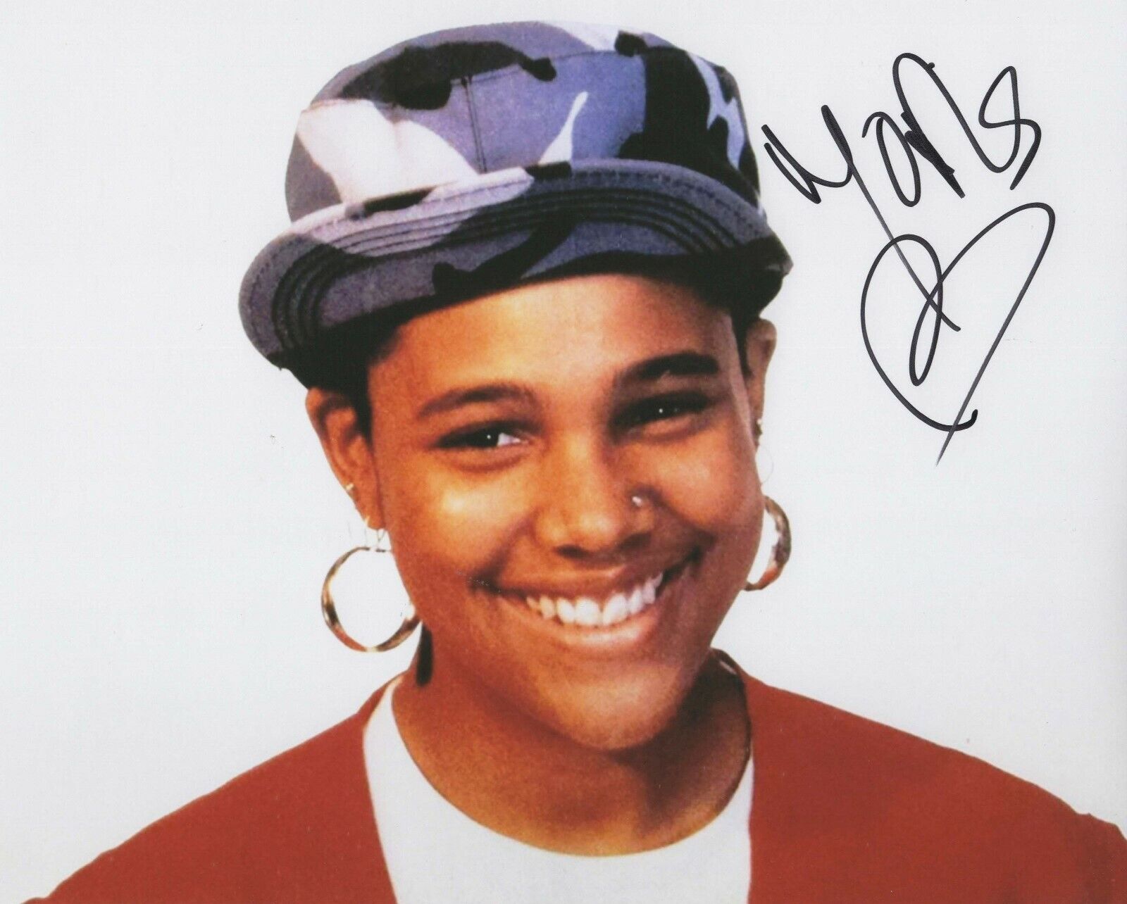 Monie Love rapper REAL hand SIGNED Photo Poster painting #2 COA Autographed