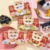 4PCS Cartoon 2025 Snake CNY Red Packet Envelope