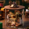 Zhiquwu Diy Cabin Dream Bottle Hand-Assembled 3D Three-Dimensional Architectural Model Table Ornaments