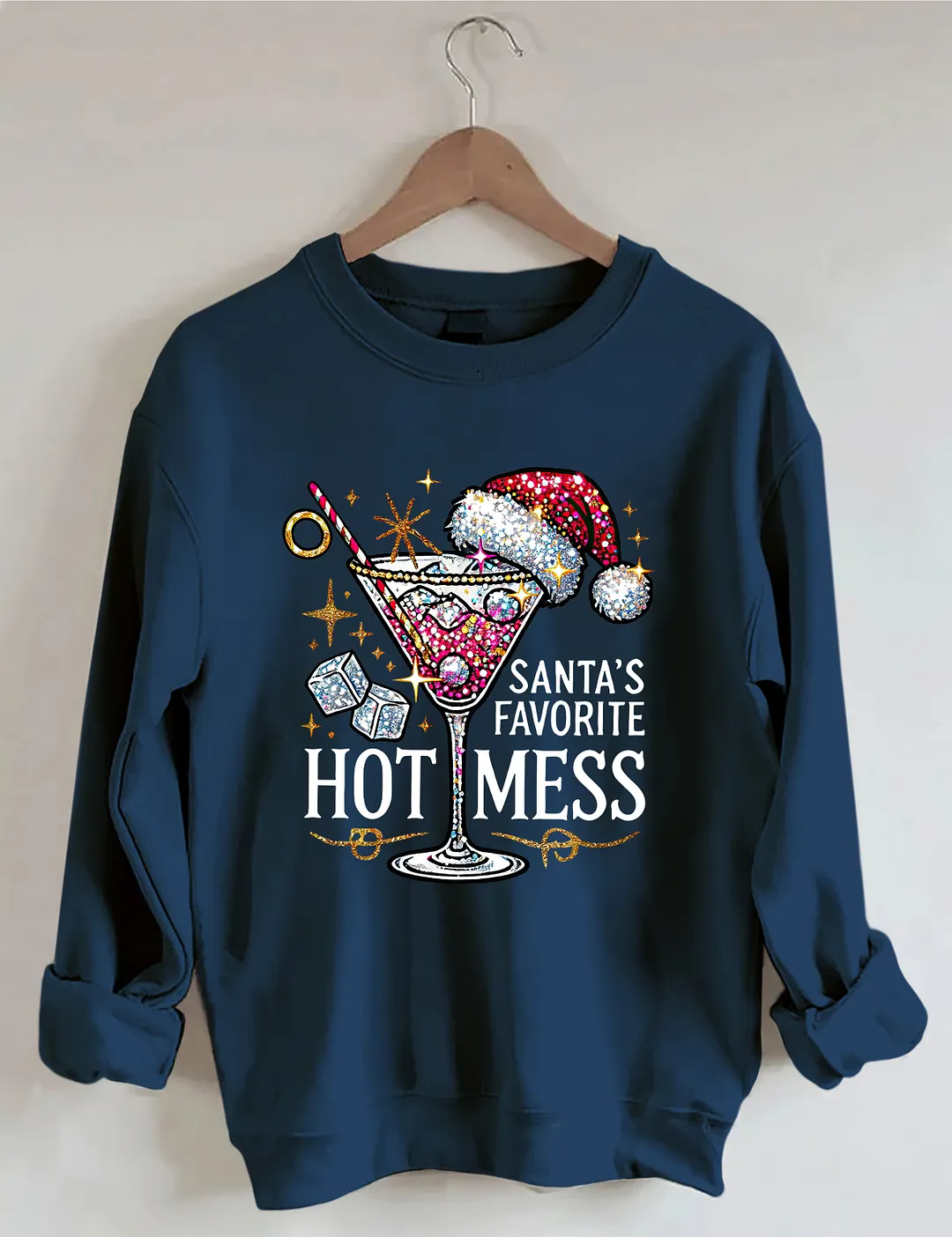 Santa's Favorite Hot Mess Sweatshirt
