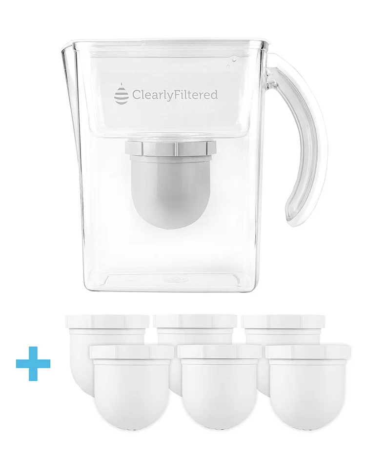 Water Pitcher + Filter 6-Pack