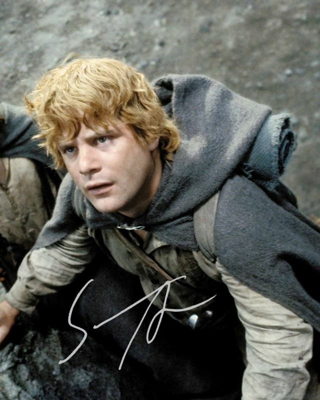 Sean Astin - Lord Of The Rings Autograph Signed Photo Poster painting Print