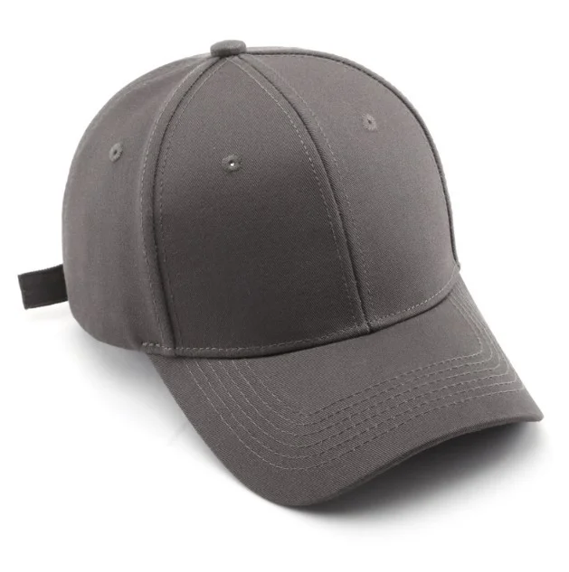 Solid color personalized peaked cap baseball cap