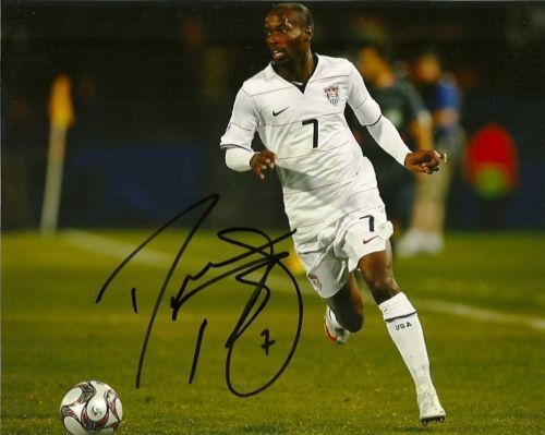 Team USA Damarcus Beasley Autographed Signed 8x10 Photo Poster painting COA B