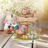Diamond Painting Acrylic Easter Road Sign Diamond Painting Desktop Ornaments