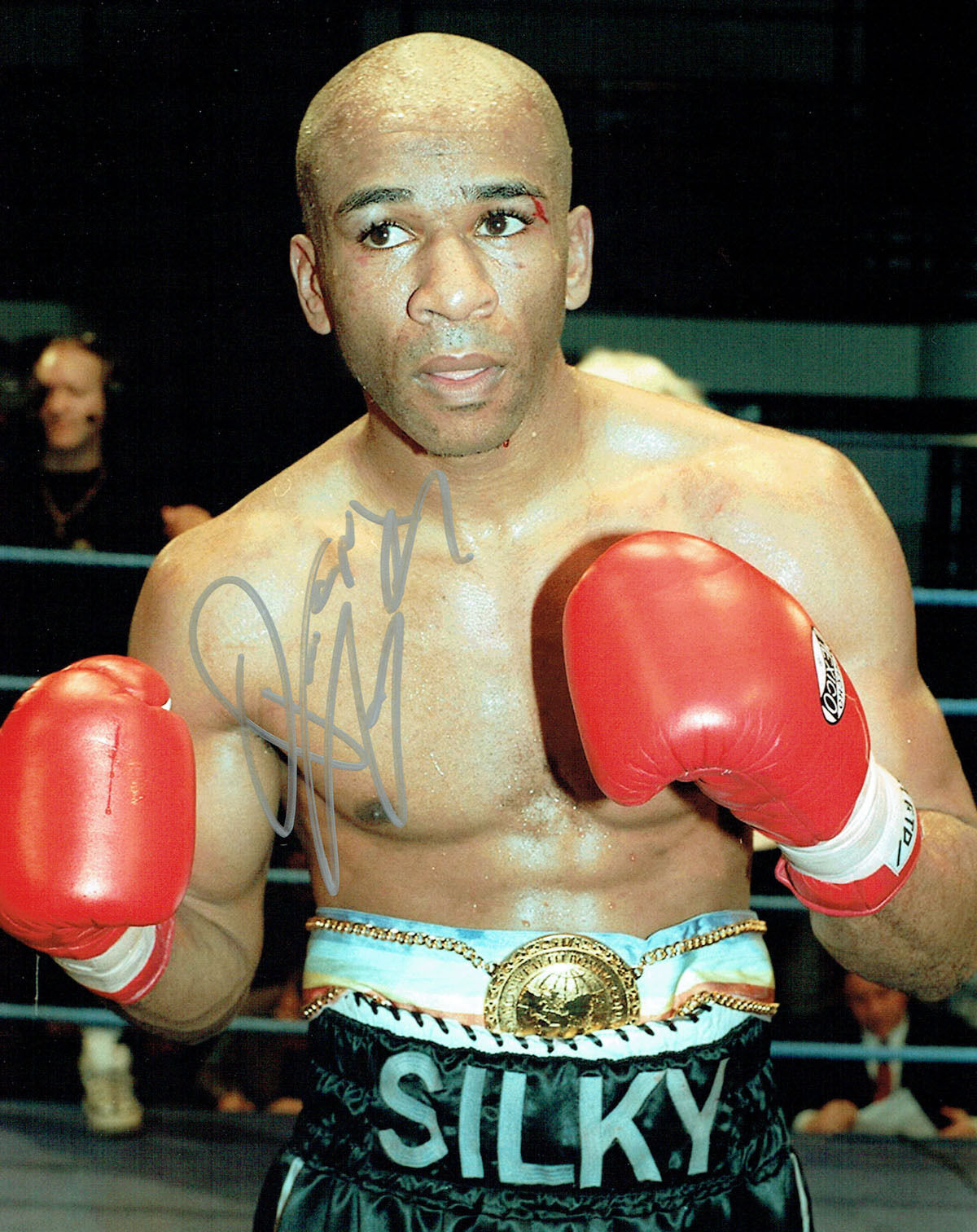 Paul Silky JONES Signed Autograph Boxing 10x8 Photo Poster painting AFTAL COA Sheffield Boxer