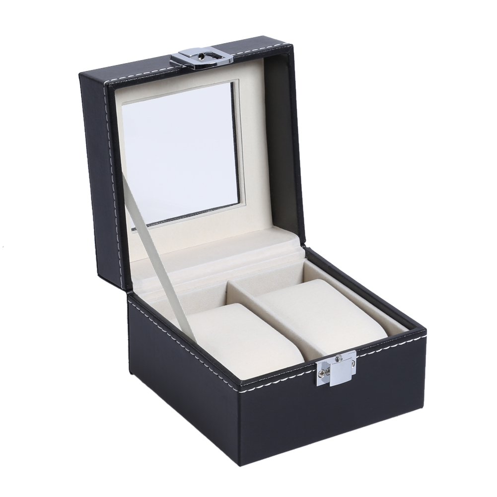 

High - End Watch Case Pu Watch Display Box Gift Box Transparent Cover Watch, 501 Original