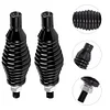 2 LED Quick Release Antenna Kit Spiral Whip Light Mounting Base for ATV UTV RZR