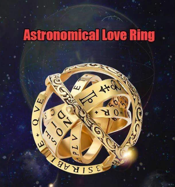 Astronomical Love Ring | 168DEAL