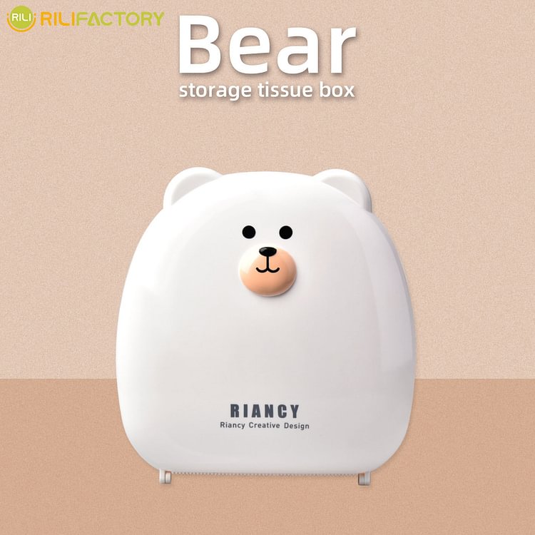 Bear Storage Tissue Box Rilifactory