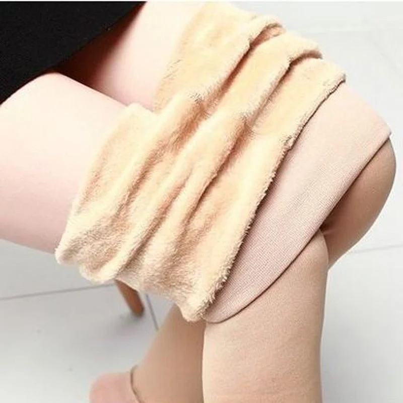 SVOKOR 2019 Women Velvet Pants Keep Fitness Warm Elastic Force Trousers Comfortable High Waist Push Up Casual Female Pants