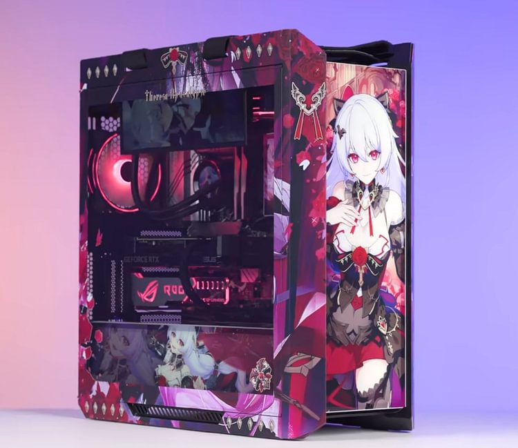 Honkai Impact 3rd Luna Kindred Computer Case Themed Chassis