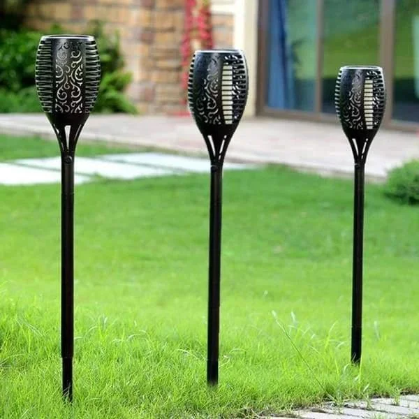 Flickering Torch Garden Landscape Lawn Light