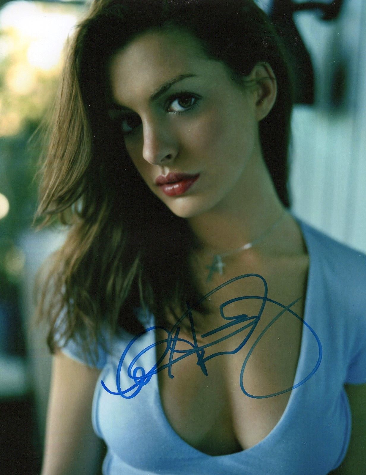 ANNE HATHAWAY AUTOGRAPHED SIGNED A4 PP POSTER Photo Poster painting PRINT 27